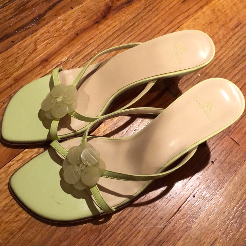 Pastel Green sandal